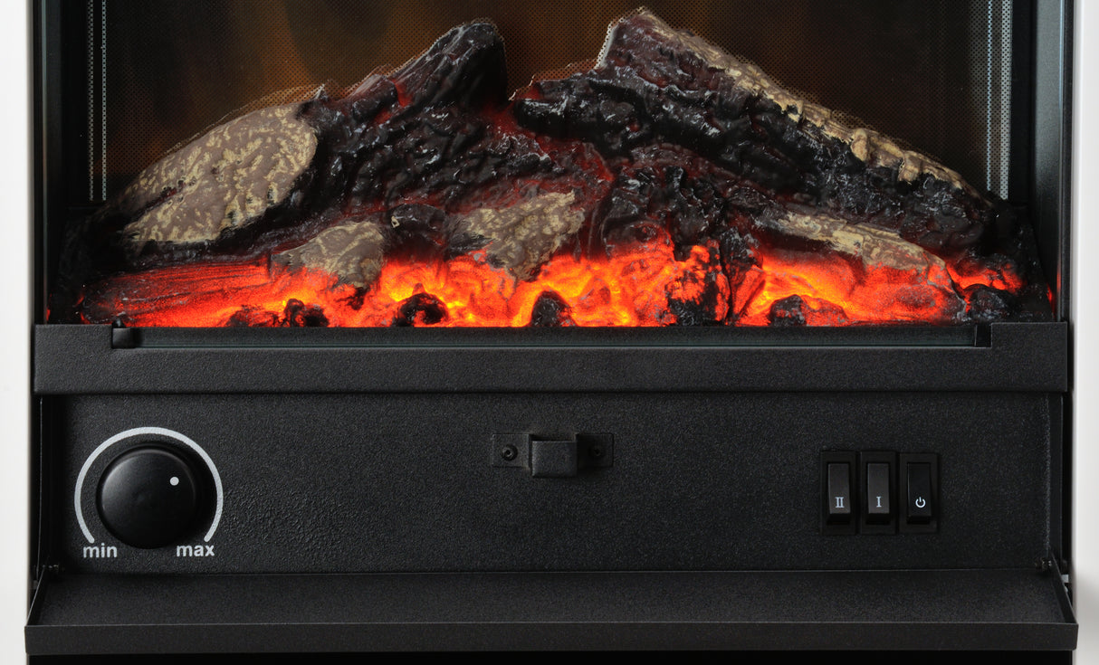 Dimplex Elektrische vrijstaande haard Gisella Wit - 58 cm