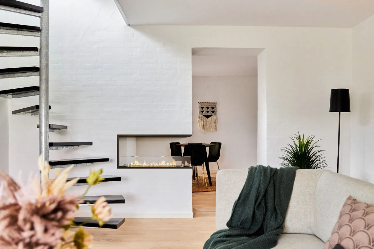 Le Feu Fires Bio ethanol haard - Clever - 3 Zijdige Room Divider 120 cm