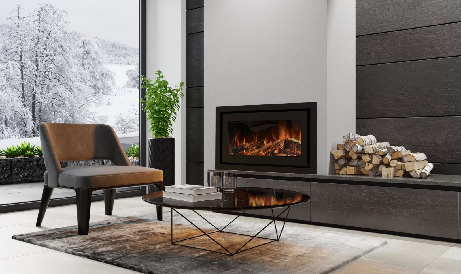 Cheminée électrique Element4 Elite 90 IE