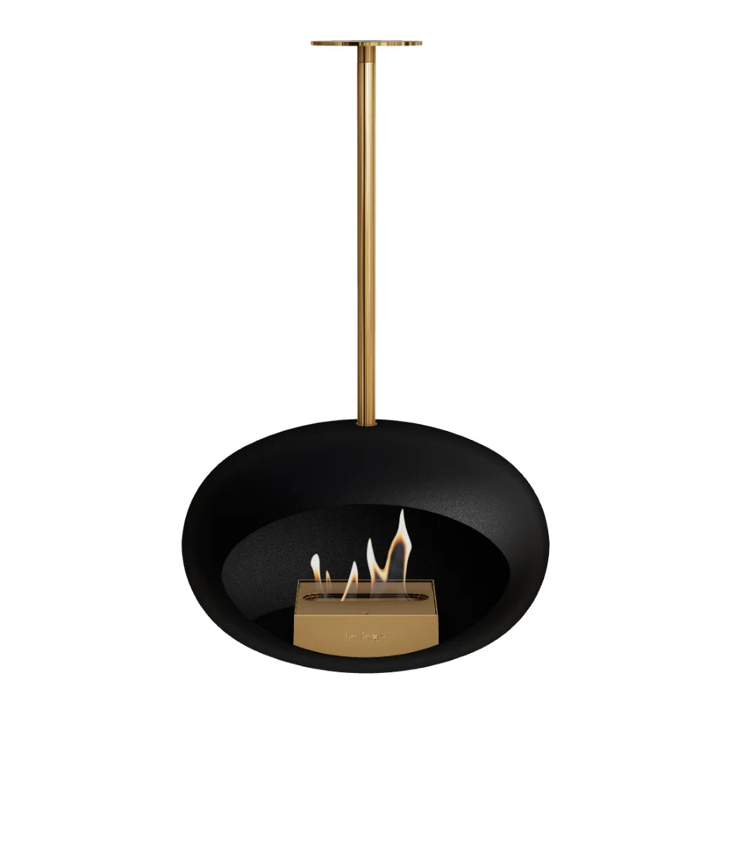 Le feu Bio ethanol haard - Black Sky