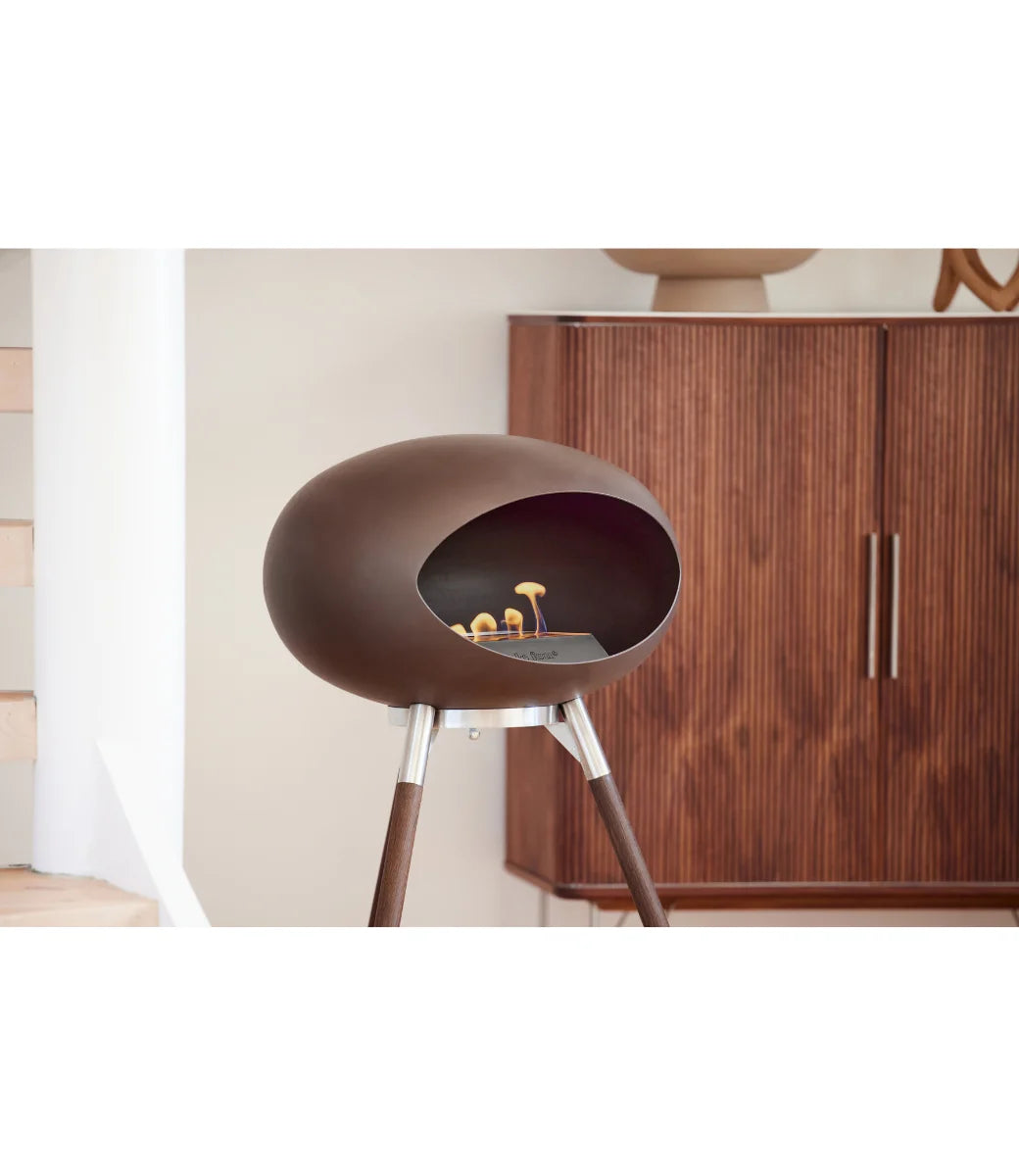 Le feu Bio ethanol haard - Mocca Ground Wood High
