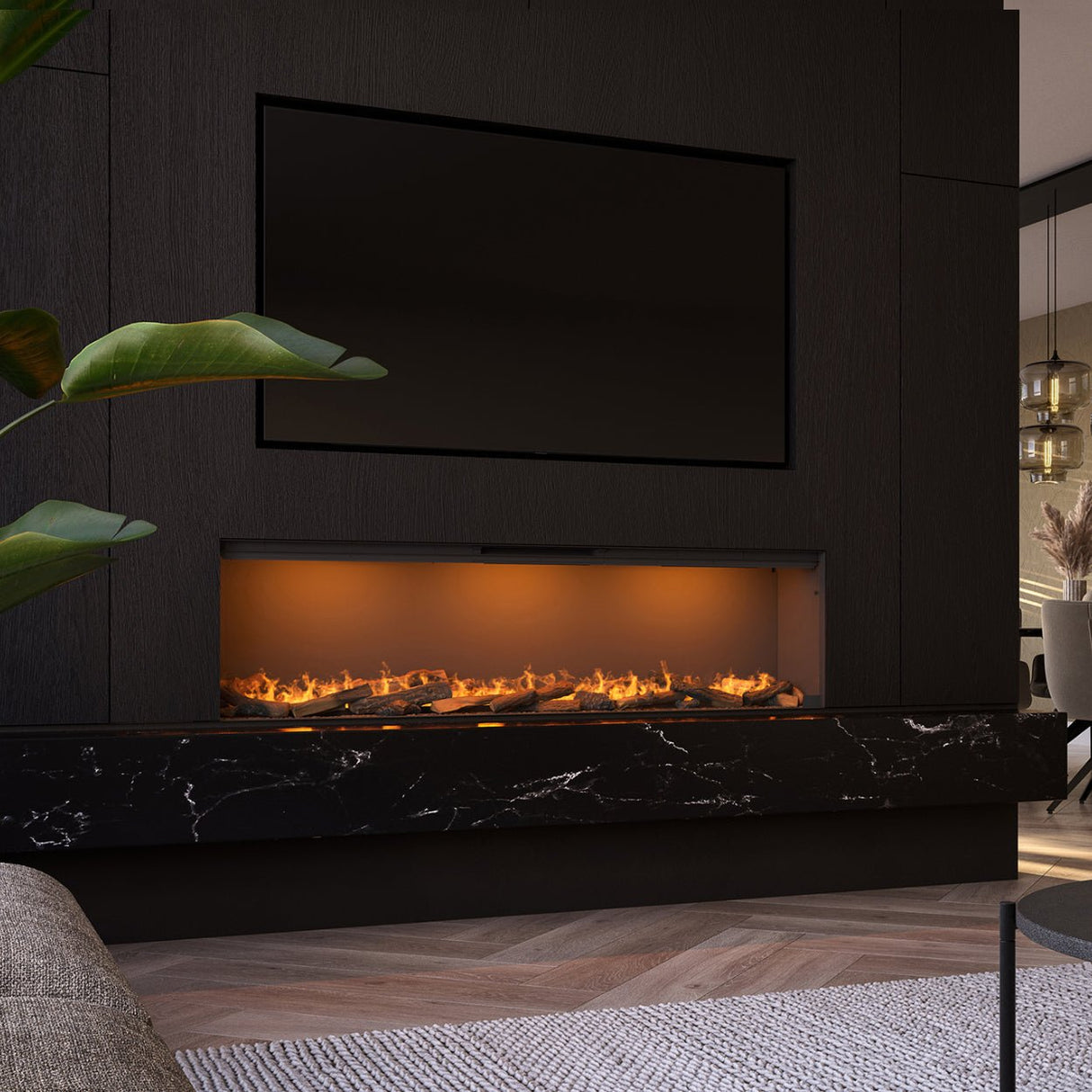 Faber Elektrische Waterdamp haard - e-Slim Linear I