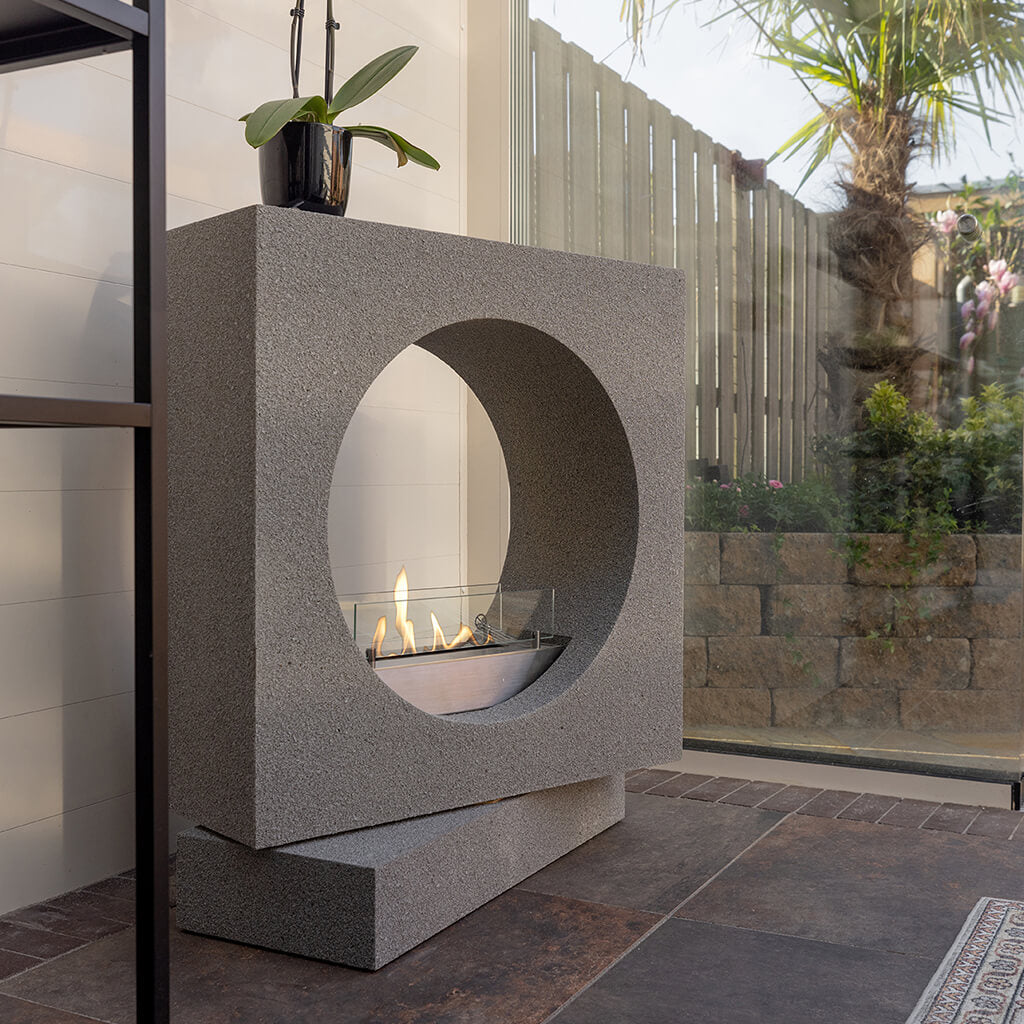 Cheminée tunnel bioéthanol Xaralyn Milano