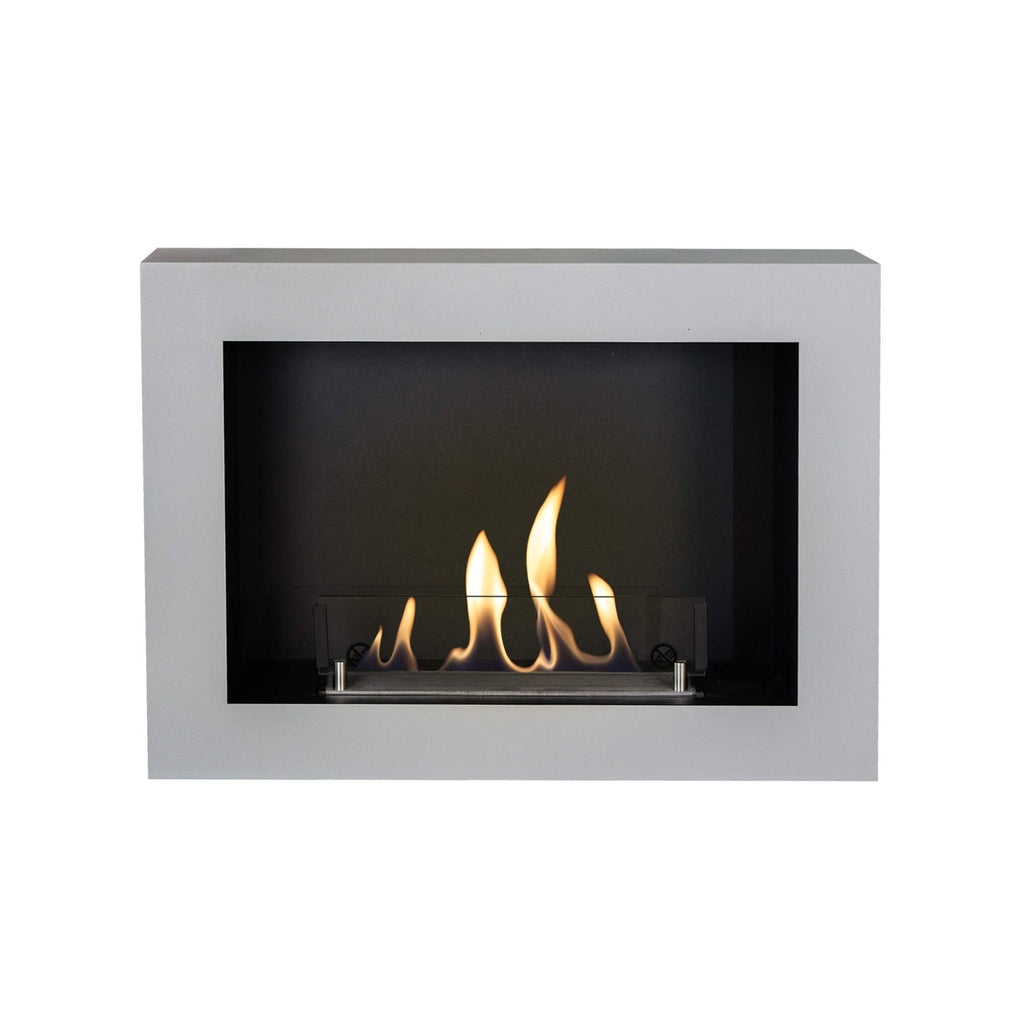 Xaralyn Serra foyer mural au bio-éthanol Gris