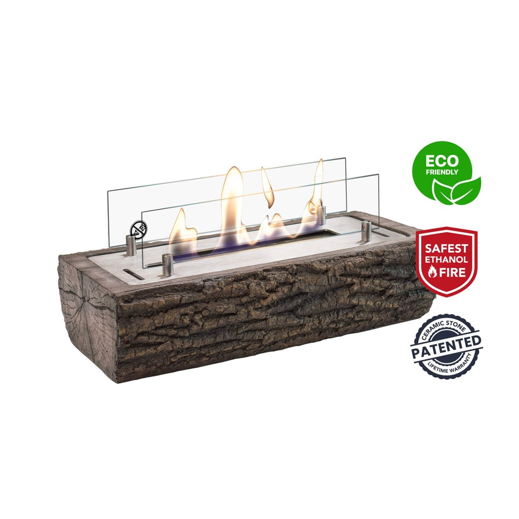 Cheminée de table bioéthanol Xaralyn Woody