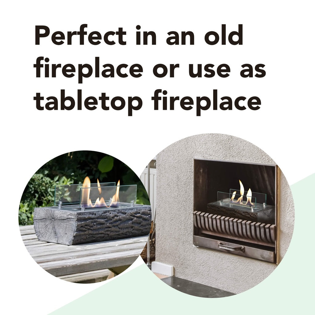 Cheminée de table bioéthanol Xaralyn Woody