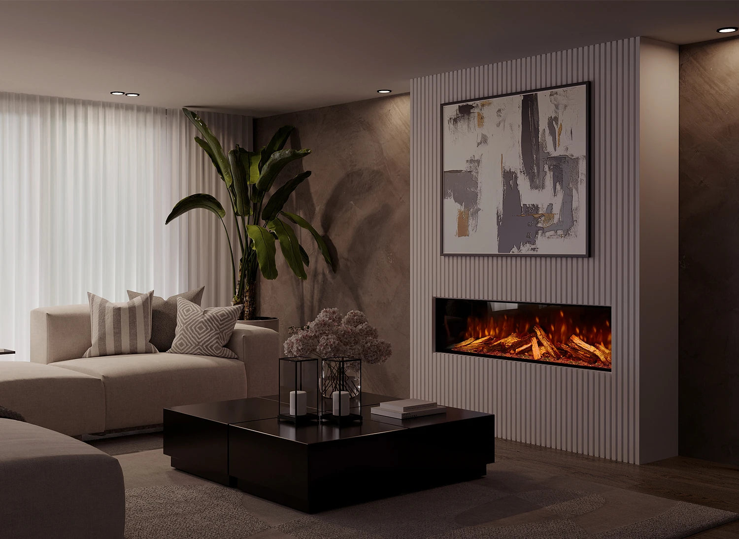 Fair Fires Tru Vizion Pano elektrische haard - S 1000