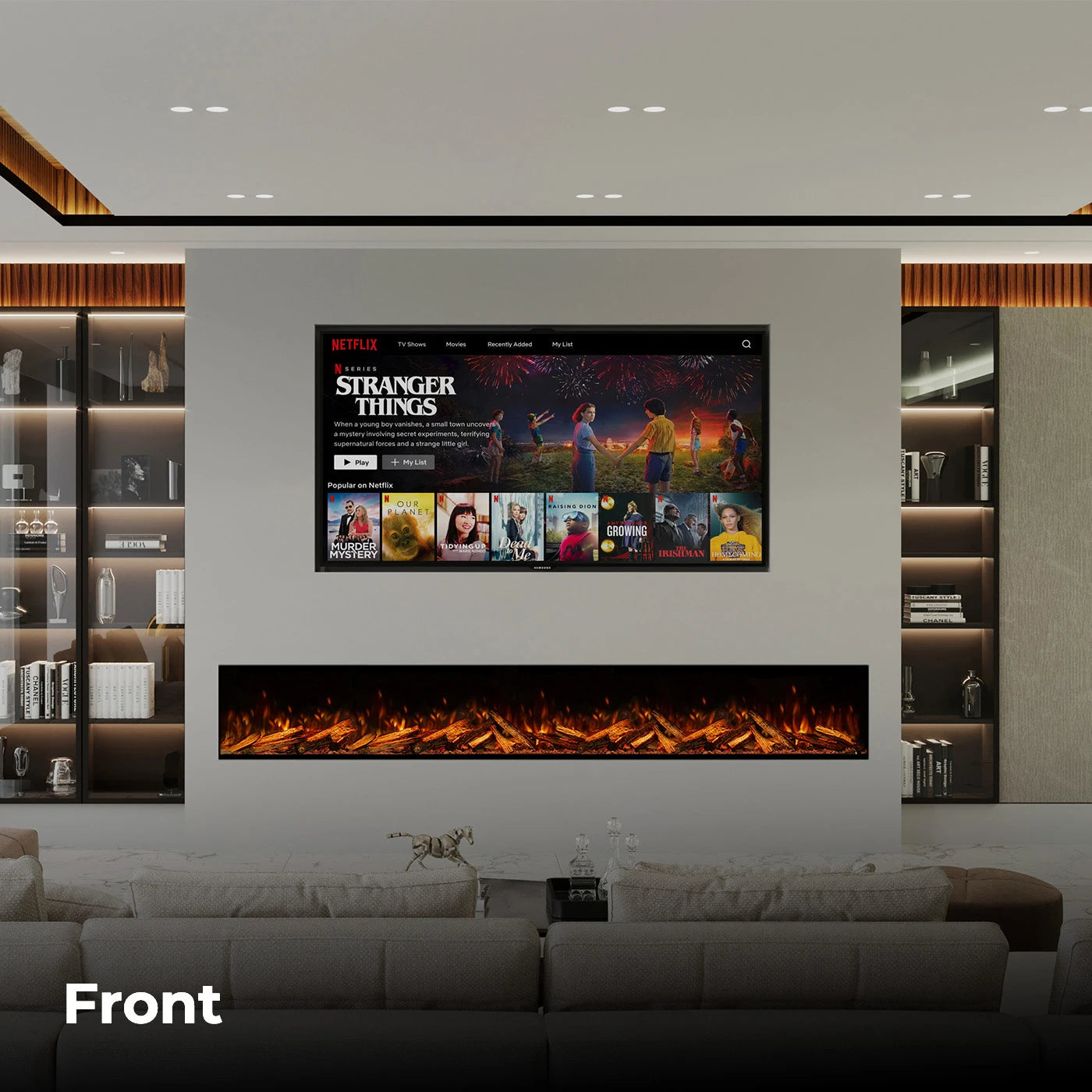 Fair Fires Tru Vizion Pano elektrische haard - X 3000