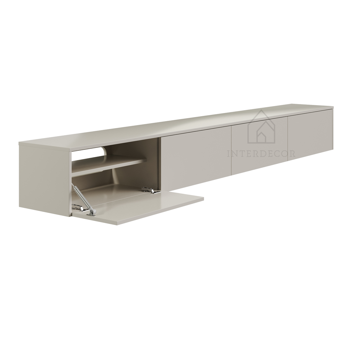 Meuble TV Madera Floating Beige Collection Elegance