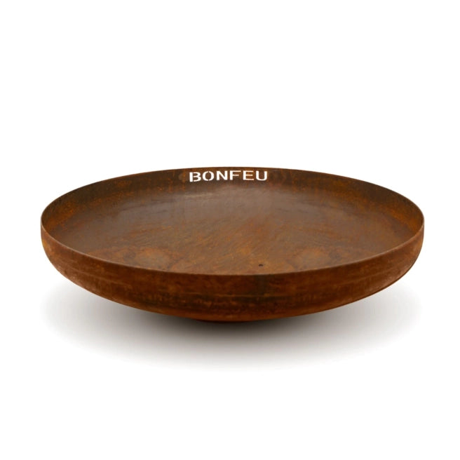 Brasero BonBowl en acier Corten Ø80 cm rouille