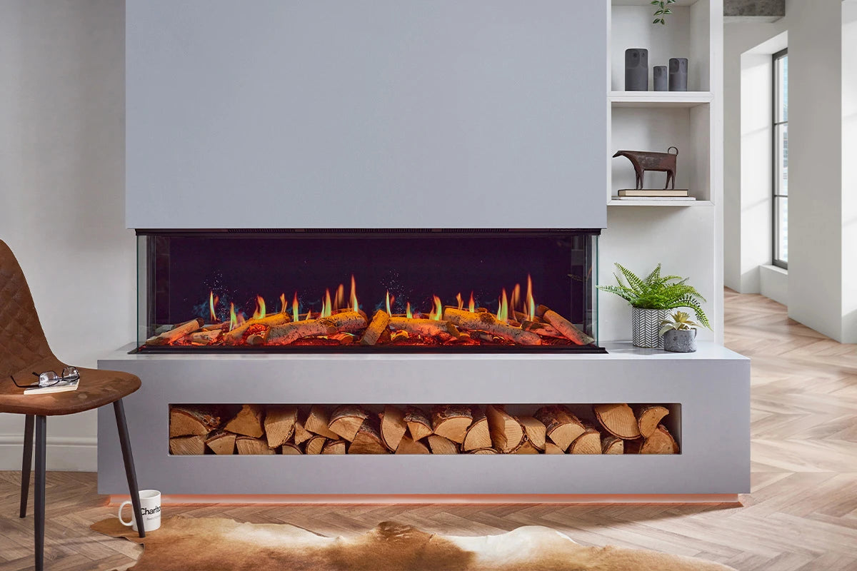 Charlton & Jenrick Luminosa 150 Elektrische haard 3-zijdig