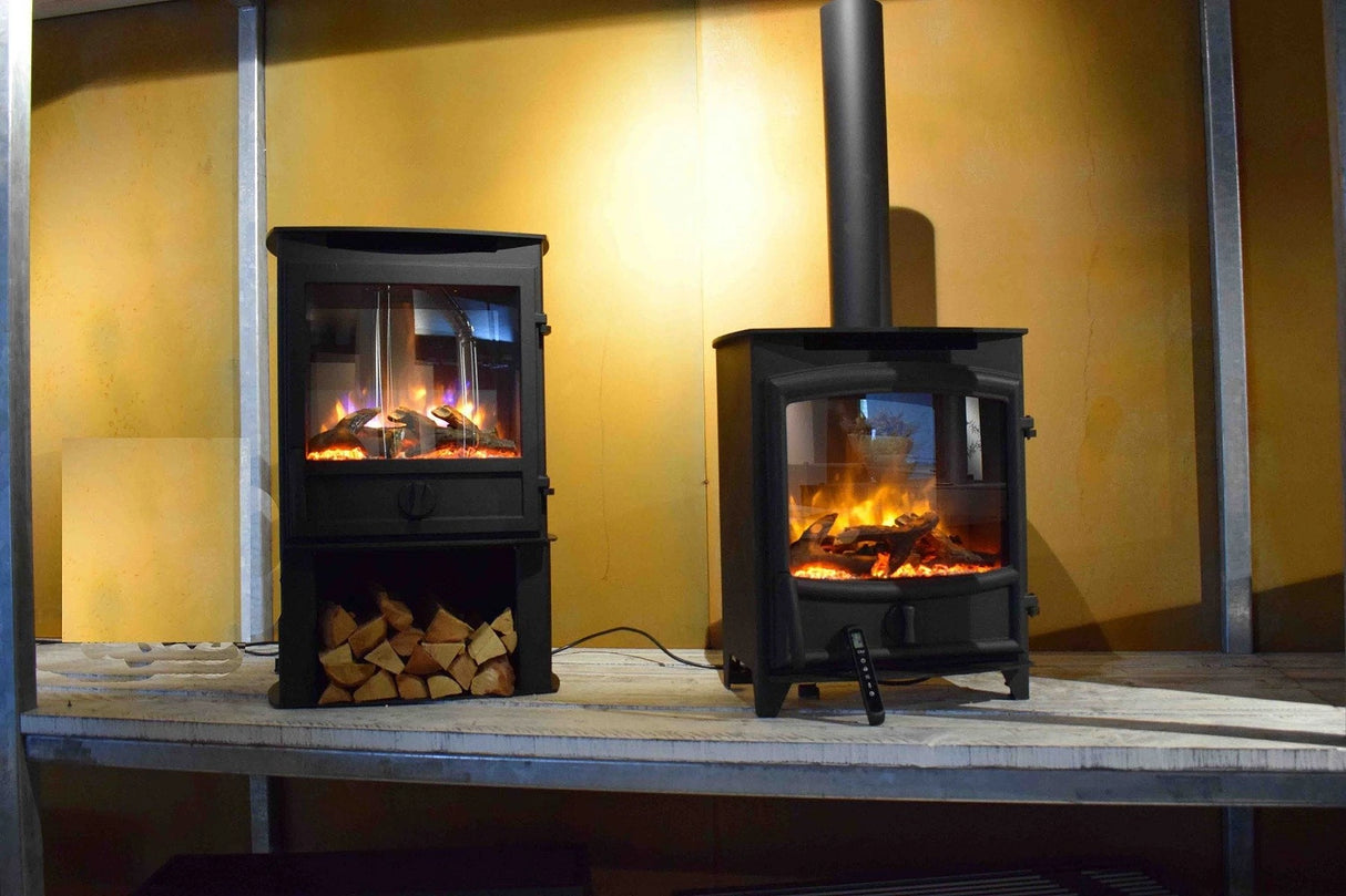 Charlton & Jenrick Fireline FX Poêle électrique à porte arquée autoportante