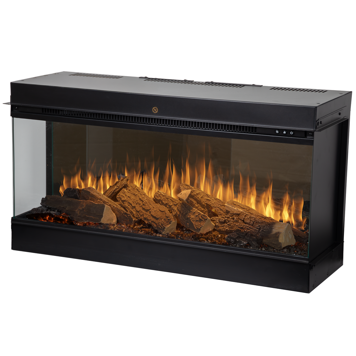 EVIQ Elektrische sfeerhaard Crystal 84 cm