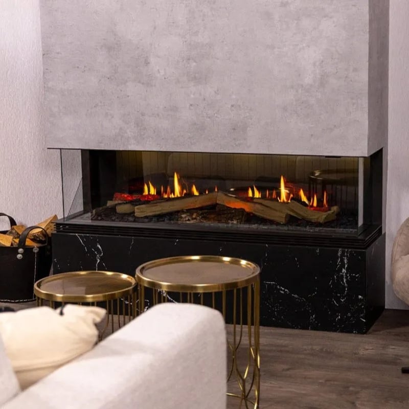 Dimplex Elektrische Inbouwhaard Opti-V Vista 130 III - 130 cm