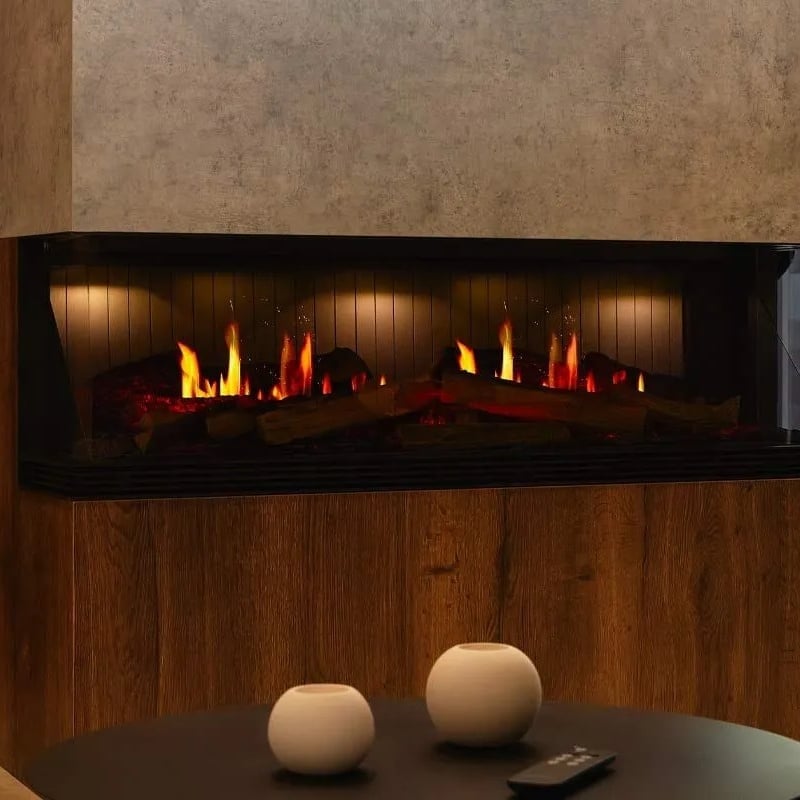 Dimplex Elektrische Inbouwhaard Opti-V Vista 130 III - 130 cm