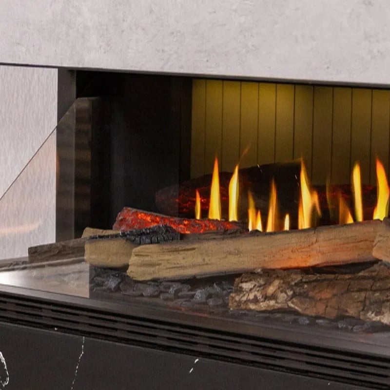 Dimplex Elektrische Inbouwhaard Opti-V Vista 130 III - 130 cm
