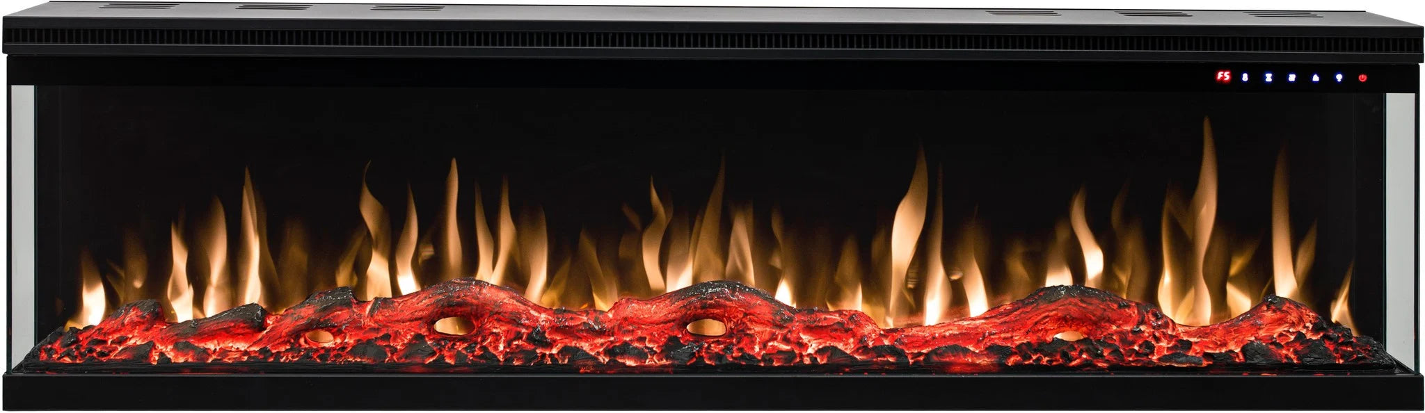 Cheminée électrique EVIQ 3D Platinum 36″ pouces – 91 cm