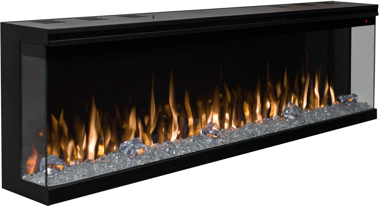 EVIQ Elektrische sfeerhaard 3D Platina 36″ inch – 91 cm