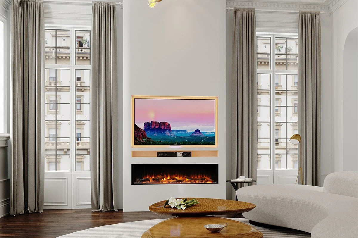 Charlton & Jenrick i-1500e Deep 4D Ecoflame Smart App Front Inbouwhaard