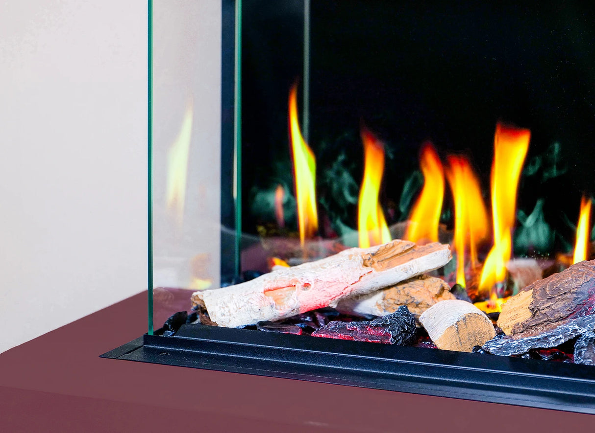 Cheminée électrique 3 faces Charlton & Jenrick Luminosa 185