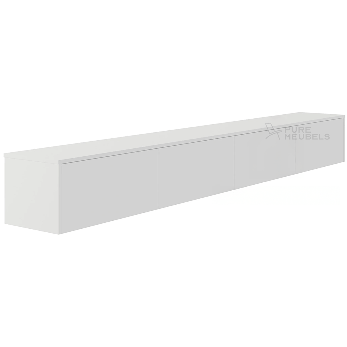 Madera TV-Meubel zwevend wit 280 cm