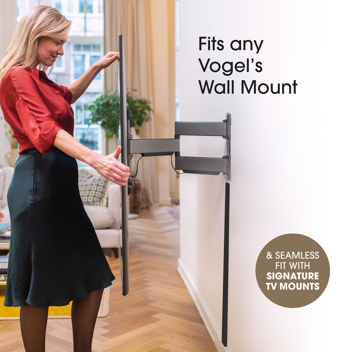 Vogel's TVA 7000 Cache-câbles - Blanc