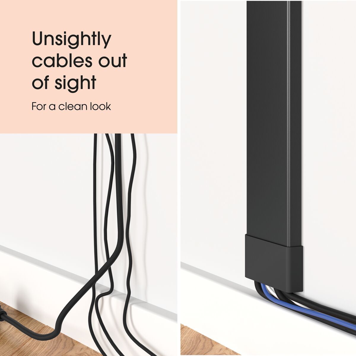 Vogel's TVA 7000 Cache-câbles - Blanc