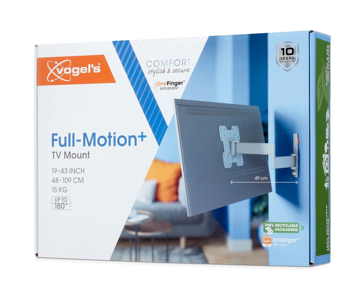 Support mural TV Vogel's Comfort 3245 - Blanc