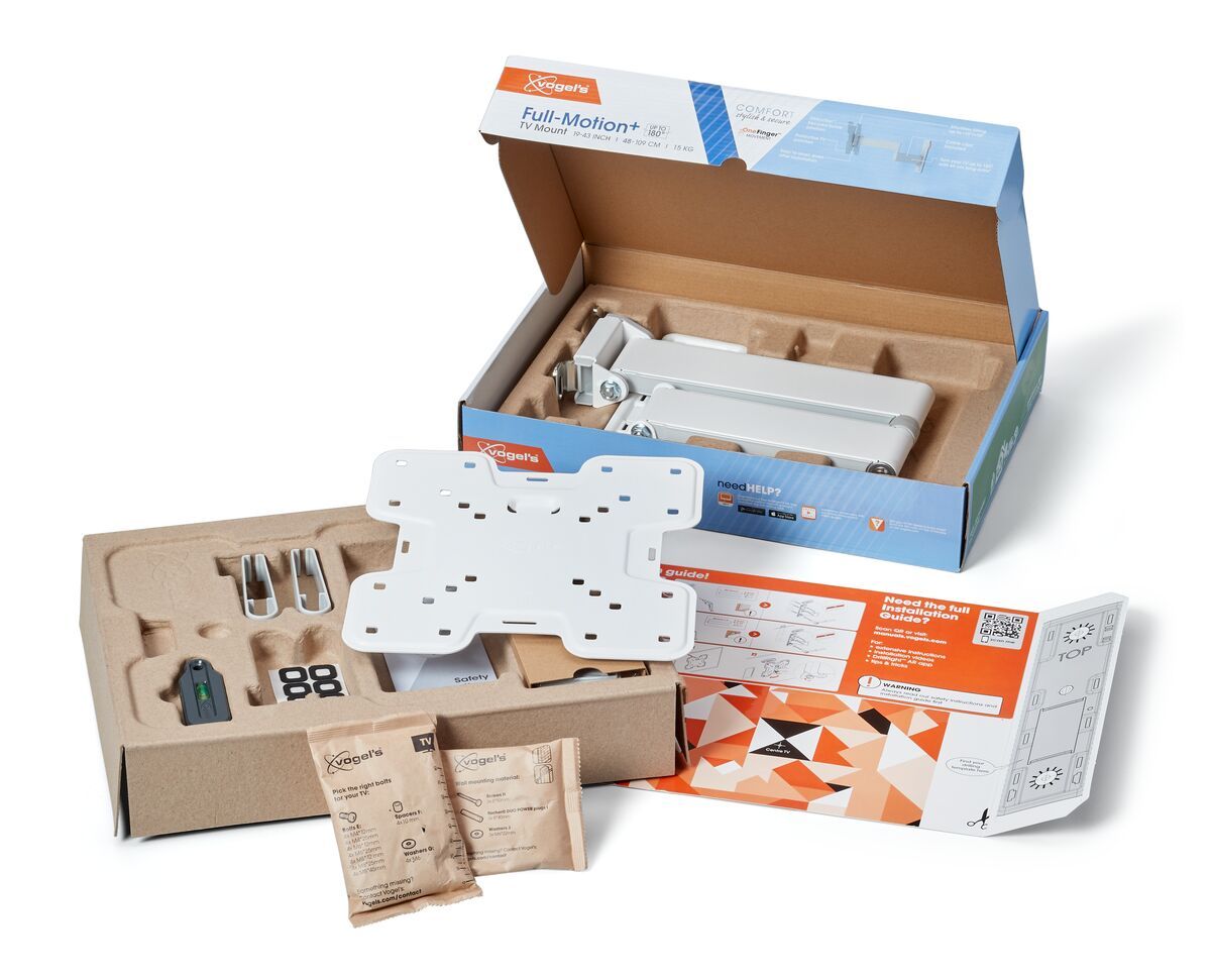 Support mural TV Vogel's Comfort 3245 - Blanc