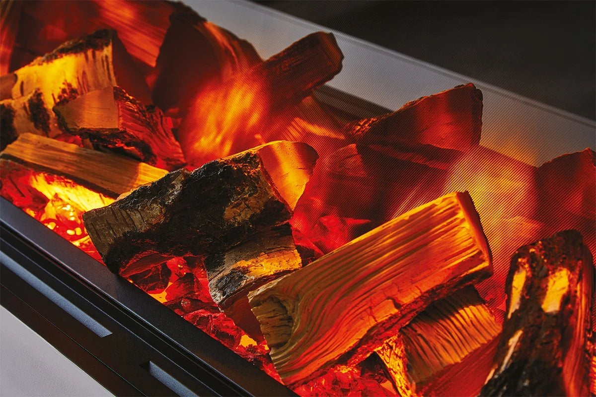 Charlton &amp; Jenrick Polaris 1600 Cheminée électrique 3 faces