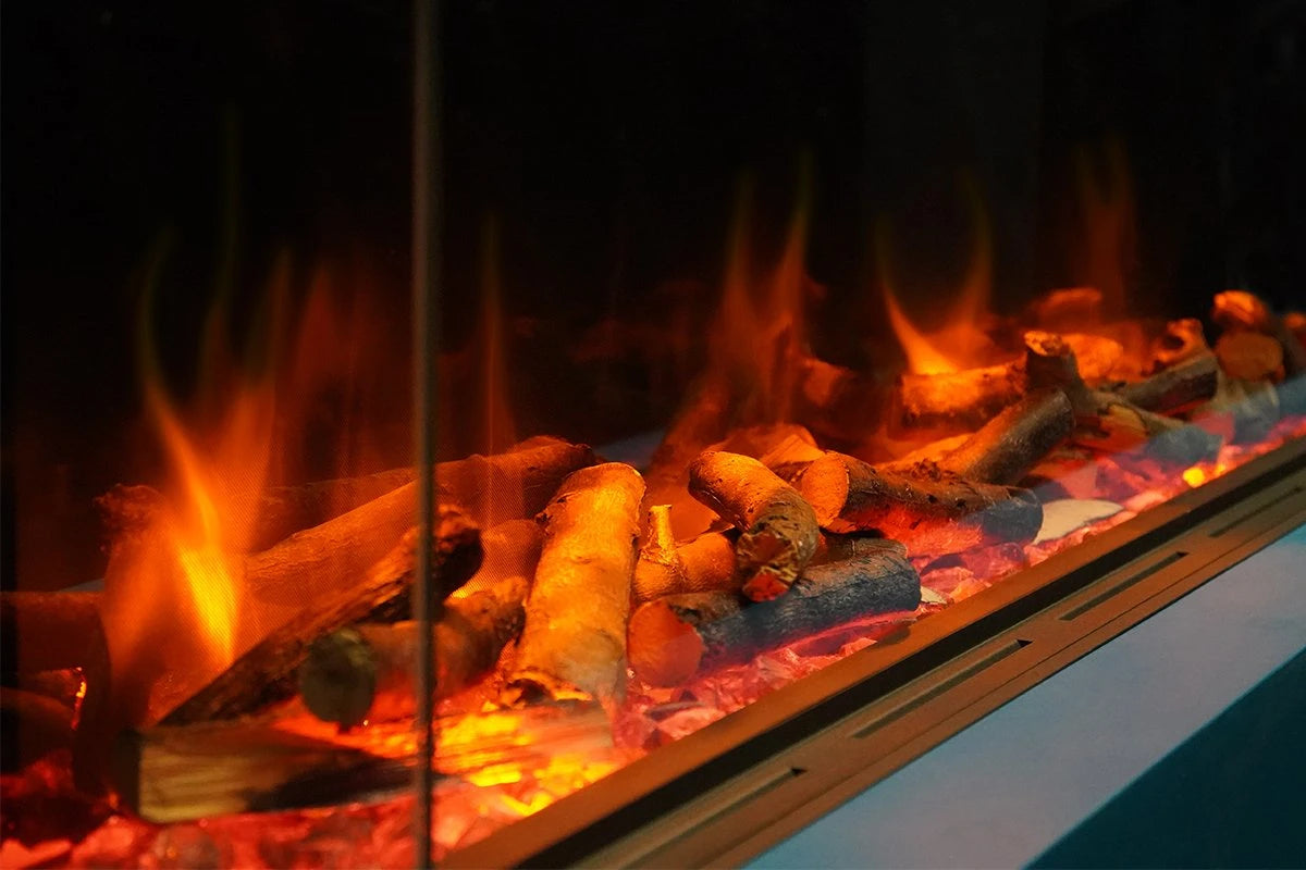 Charlton &amp; Jenrick Polaris 1600 Cheminée électrique 3 faces