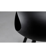 Le feu Bio ethanol haard - Black Ground Wood Low