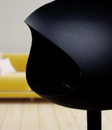 Le feu Bio ethanol haard Dome 625 - Black Ground Steel High