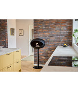 Le feu Bio ethanol haard Dome 625 - Black Ground Steel High