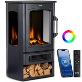 EVIQ Elektrische Sfeerhaard Toronto - Vrijstaand