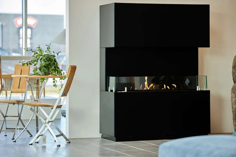 Le Feu Fires Bio ethanol haard - Clever - Firebox 120 cm