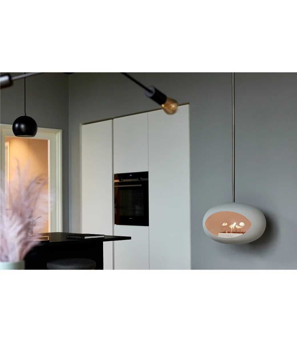 Le feu Bio ethanol haard - White Sky