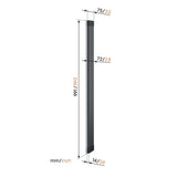 Vogel's TVA 7000 Cache-câbles - Noir