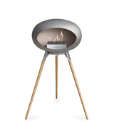Le feu Bio ethanol haard - Nickel Ground Wood High