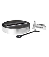 Le feu Bio ethanol haard Dome 625 - Black Ground Steel Low