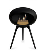 Le feu Bio ethanol haard - Black Ground Wood Low