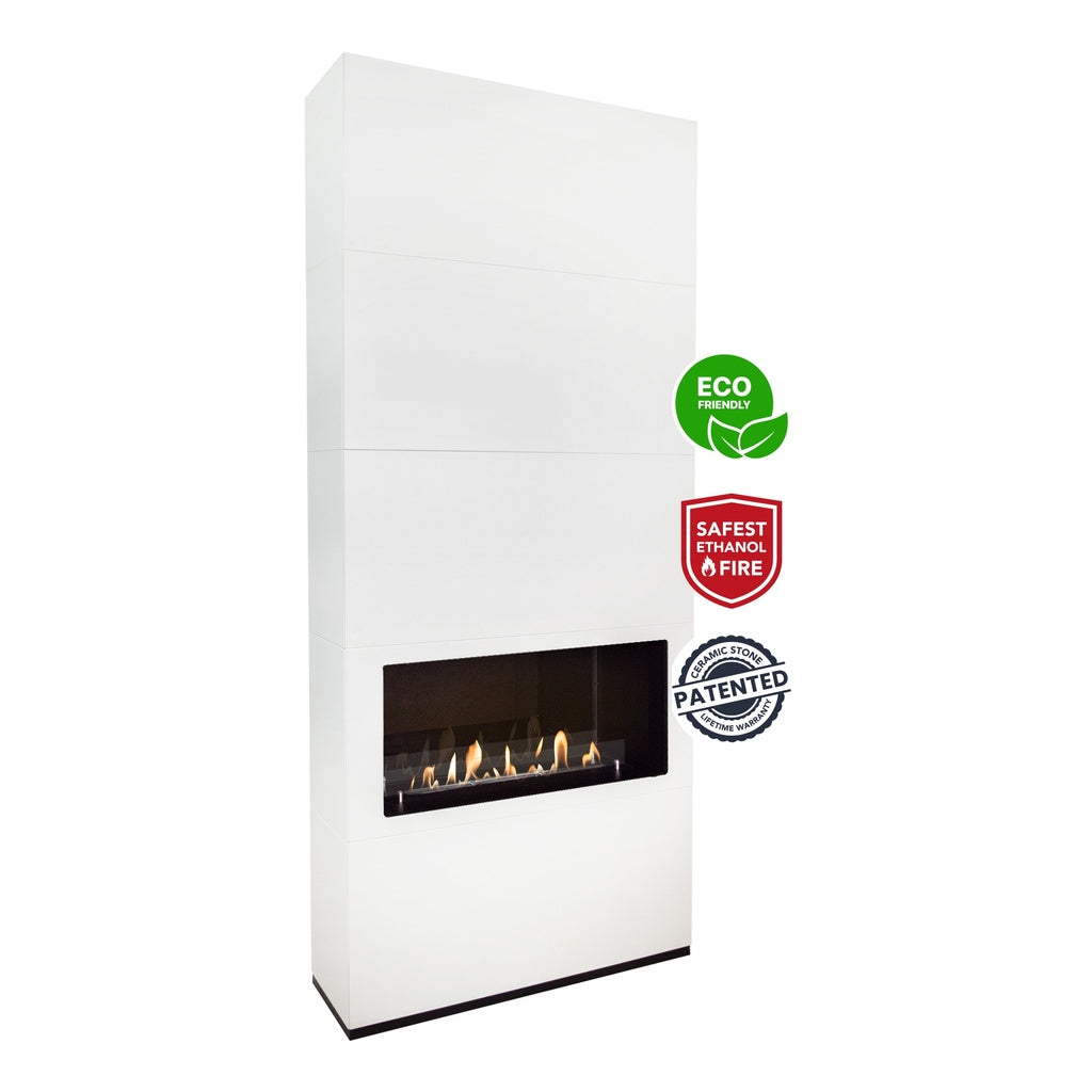Xaralyn Ambiance bio-ethanol haard Wit RAL9010