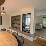 Faber Elektrische Waterdamp haard - e-MatriX Mood Vertical