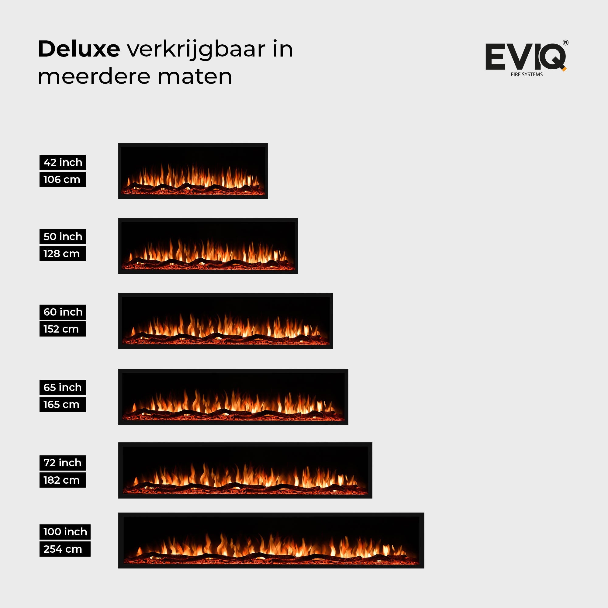 EVIQ sfeerhaarden in verschillende maten