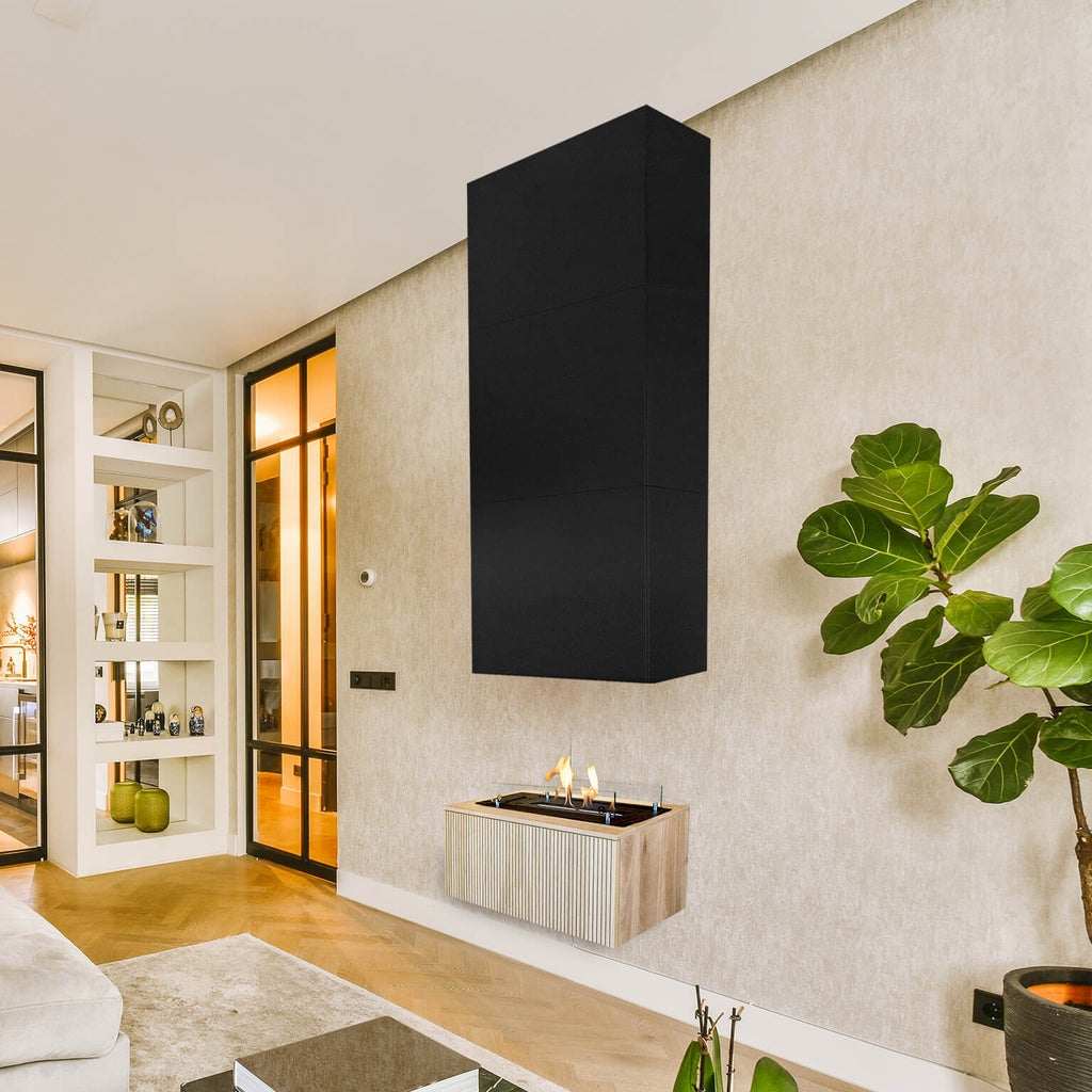 Cheminée murale bioéthanol compacte Xaralyn Jörne