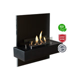 Xaralyn Quero bio-ethanol wandhaard Zwarte poedercoating