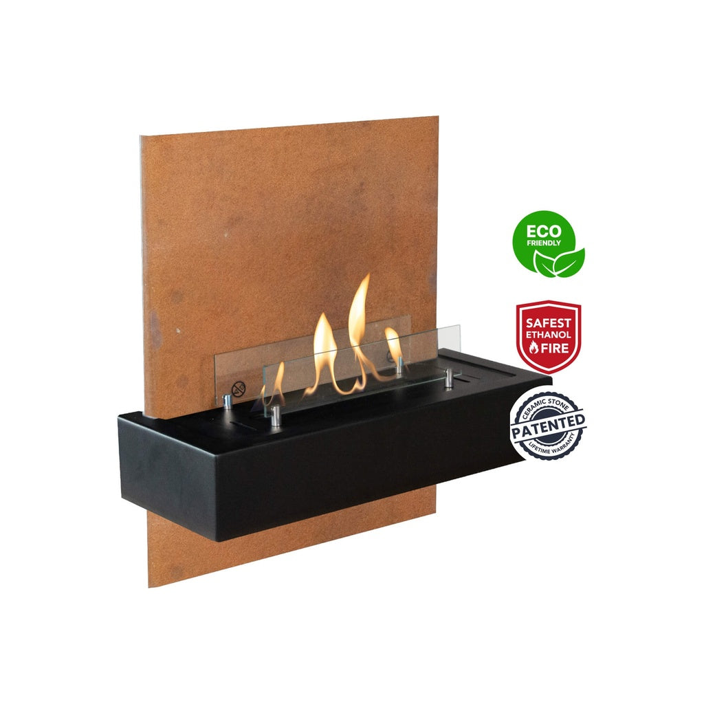 Xaralyn Quero bio-ethanol wandhaard Cortenstaal