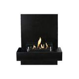 Xaralyn Quero bio-ethanol wandhaard Zwarte poedercoating
