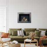 Xaralyn Serra bio-ethanol wandhaard Grijs RAL9006