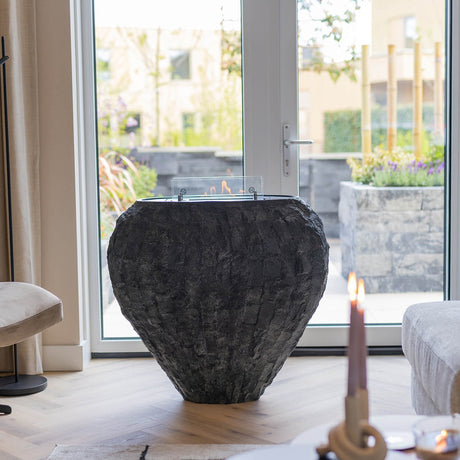 Xaralyn Shigo bio-ethanol designhaard Steen antraciet